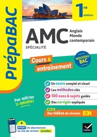 Livre audio gratuit avec téléchargement de texte Prépabac AMC (Anglais monde contemporain) 1re générale (spécialité)  - nouveau programme de Première 9782401102866