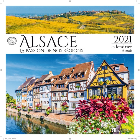 Calendrier Alsace  Edition 2021