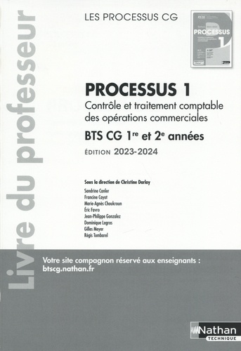 Processus 1 Contrôle et traitement comptable des de Christine Darlay -  Grand Format - Livre - Decitre