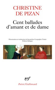 Téléchargements de livres électroniques pour ordinateurs portables Cent ballades d'amant et de dame (French Edition)  par Christine de Pizan