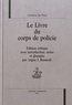 Christine de Pizan - Le livre du corps de policie.