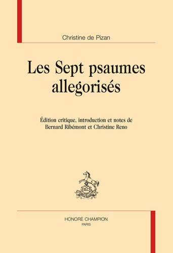 Christine de Pizan - Les sept psaumes allegorisés.