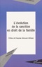 Christine Desnoyer - L'Evolution De La Sanction En Droit De La Famille.