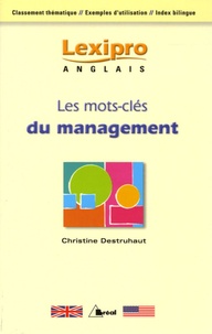 Christine Destruhaut - Les mots-clés du management en anglais.