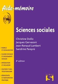 Christine Dollo et Jacques Gervasoni - Sciences sociales.