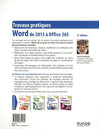 Word. De Word 2013 à Word 2022 et Office 365 2e édition