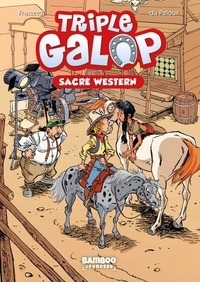 Christine Frasseto et Benoît Du Peloux - Triple galop Tome 4 : Sacré western.