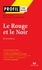Profil - Stendhal (Henri Beyle, dit) : Le Rouge et le Noir. Analyse littéraire de l'oeuvre