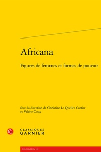 Christine Le Quellec Cottier et Valérie Cossy - Africana - Figures de femmes et formes de pouvoir.