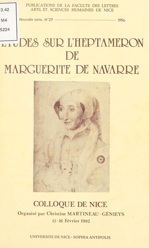 Etudes sur l'Heptaméron de Marguerite de Navarre