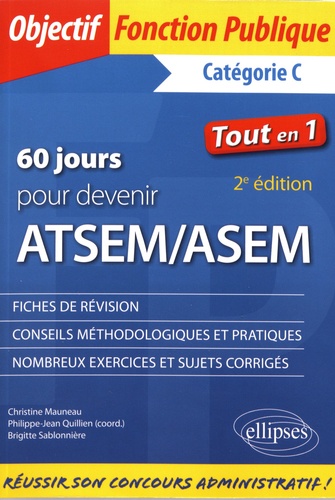 60 jours pour devenir ATSEM/ASEM. Catégorie C 2e édition