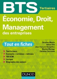 Christine Maurin et Adrien Vila - Economie, droit, management des entreprises, BTS tertiaires.