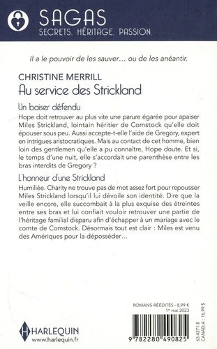 Au service des Strickland Intégrale Un baiser défendu ; L'honneur d'une Strickland