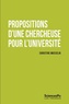 Christine Musselin - Propositions d'une chercheuse pour l'Université.