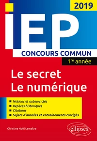 Concours commun IEP 1re année