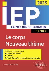 Christine Noël-Lemaître - Concours commun IEP 2025.