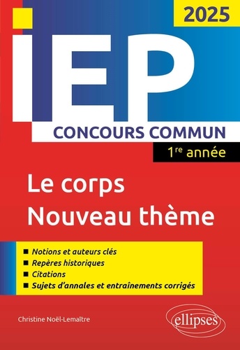 Christine Noël-Lemaître - Concours commun IEP 2025.