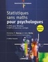 Christine P. Dancey et John Reidy - Statistiques sans maths pour psychologues - SPSS pour Windows, QCM et exercices corrigés.