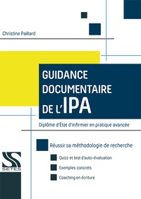 Christine Paillard - Guidance documentaire de l'IPA - Diplôme d'Etat d'Infirmier en Partique Avancée.