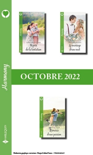 Pack mensuel Harmony - 3 romans (Octobre 2022)