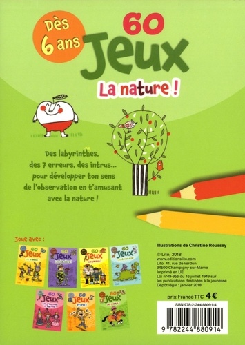 60 jeux la nature !