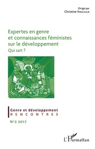 Christine Verschuur - Expertes en genre et connaissances féministes sur le développement - Qui sait ?.