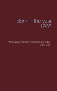Christoph Däppen - Born in the year 1965 - Astrological character profiles for every day of the year.