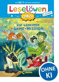 Leselöwen Comics 2. Klasse - Auf geheimer Game-Mission