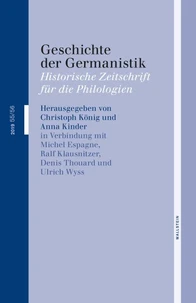 Geschichte der Germanistik