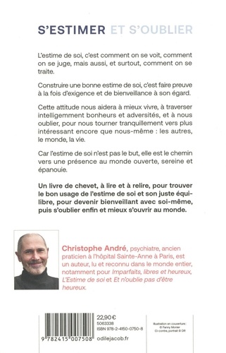 S'estimer et s'oublier - Christophe André - Librairie Didier
