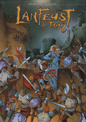 Christophe Arleston et Didier Tarquin - Lanfeust de Troy  : Coffret en 4 volumes : Tome 1, L'ivoire du Magohamoth ; Tome 2, Thanos l'incongru ; Tome 3, Castel or-azur ; Tome 4, La paladin d'Eckmül - Edition millésimée 2008 en couleurs.