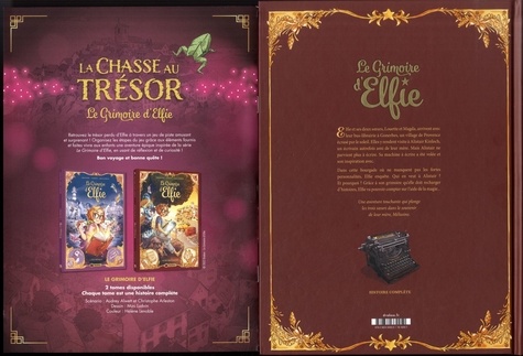 Le grimoire d'Elfie Tome 2 Le Dit des cigales. Avec Le grimoire d'Elfie, La chasse au trésor et un extrait de Le Jardin des fée Tome 1, Bergère des fées