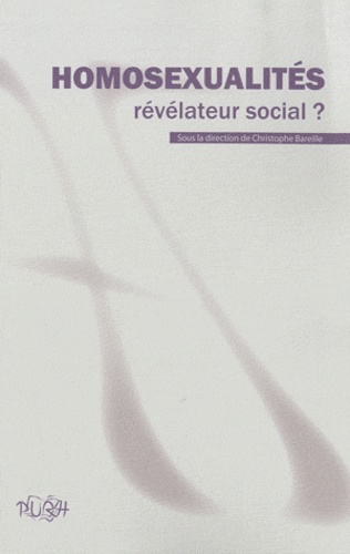 Christophe Bareille - Homosexualités : révélateur social ?.