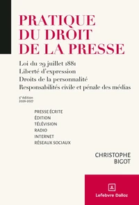 Pratique du droit de la presse
