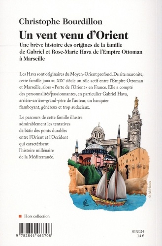 Un vent venu d'Orient. Une brève histoire des origines de la famille de Gabriel et Rose-Marie Hava de l'Empire Ottoman à Marseille