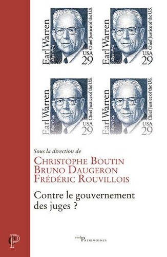Christophe Boutin et Bruno Daugeron - Contre le gouvernement des juges ?.