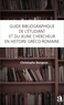 Christophe Burgeon - Guide bibliographique de l'étudiant et du jeune chercheur en histoire gréco-romaine.