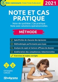 Christophe Carles - Note et cas pratique - Note de synthèse, cas pratique, note avec solutions opérationnelles.