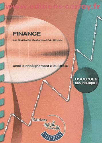 Christophe Castéras - Finance UE2 du DSCG - Enoncé.