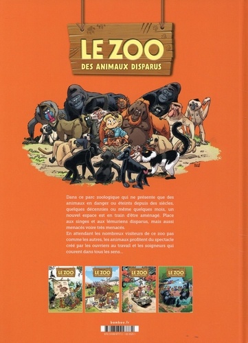 Le zoo des animaux disparus Tome 4