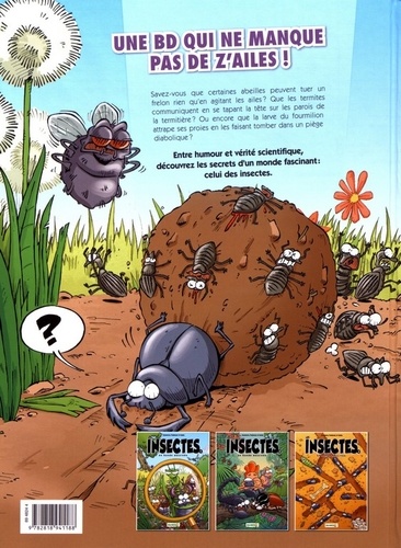 Les insectes en bande dessinée Tome 1 Avec un cahier pédagogique de 8 pages