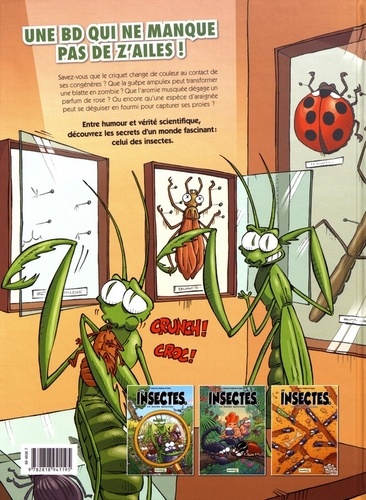 Les insectes en bande dessinée Tome 2 Avec un cahier pédagogique de 8 pages