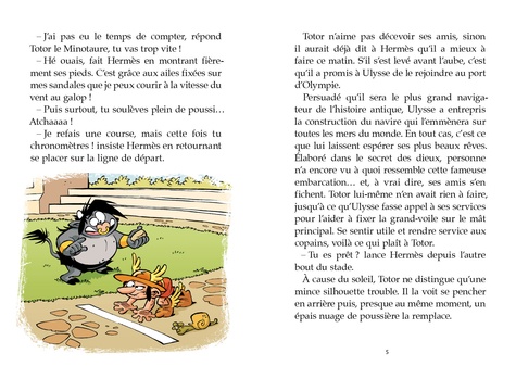 Les petits mythos Tome 1 Le sacrifice du Minotaure
