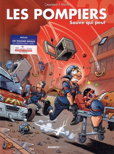 Les Pompiers Tome 20 Sauve qui peut. Avec un dossier bonus en partenariat avec les sapeurs-pompiers de France