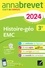 Annales du brevet Annabrevet 2024 Histoire-géographie EMC 3e. sujets corrigés & méthodes du brevet