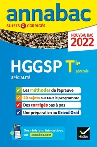 Christophe Clavel et Anthony Guyon - HGGSP Histoire-géo, Géopolitique & Sciences politiques Spécialité Tle générale - Sujets & Corrigés.