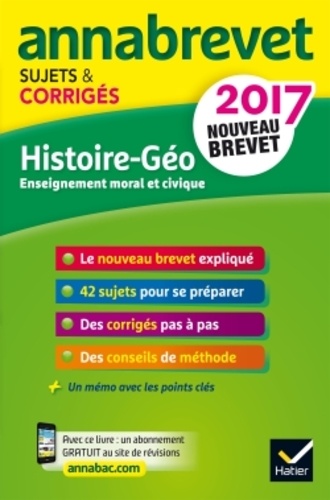 Christophe Clavel et Jean-François Lecaillon - Histoire, Géographie, Enseignement moral et civique - Sujets et corrigés.