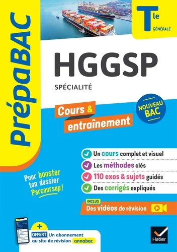 Prépabac - HGGSP Tle générale (spécialité) - Bac 2025. cours, méthodes & sujets corrigés (programme de Terminale)