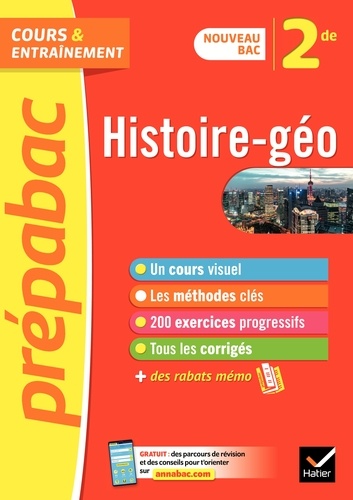 Prépabac Histoire-géographie 2de. nouveau programme de Seconde  Edition 2019