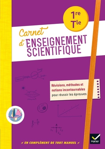 Christophe Daujean - Carnet d'enseignement scientifique 1re/Tle.